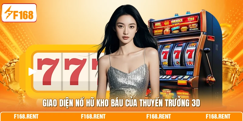 Giao diện nổ hũ Kho Báu Của Thuyền Trưởng 3D