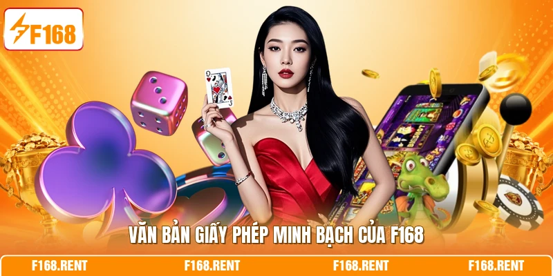 Văn bản giấy phép minh bạch của F168